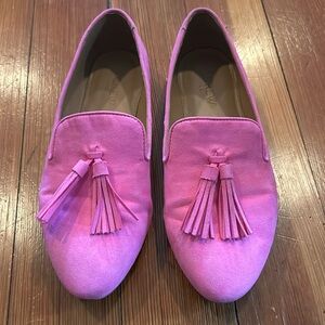 Hot Pink J. Crew flats